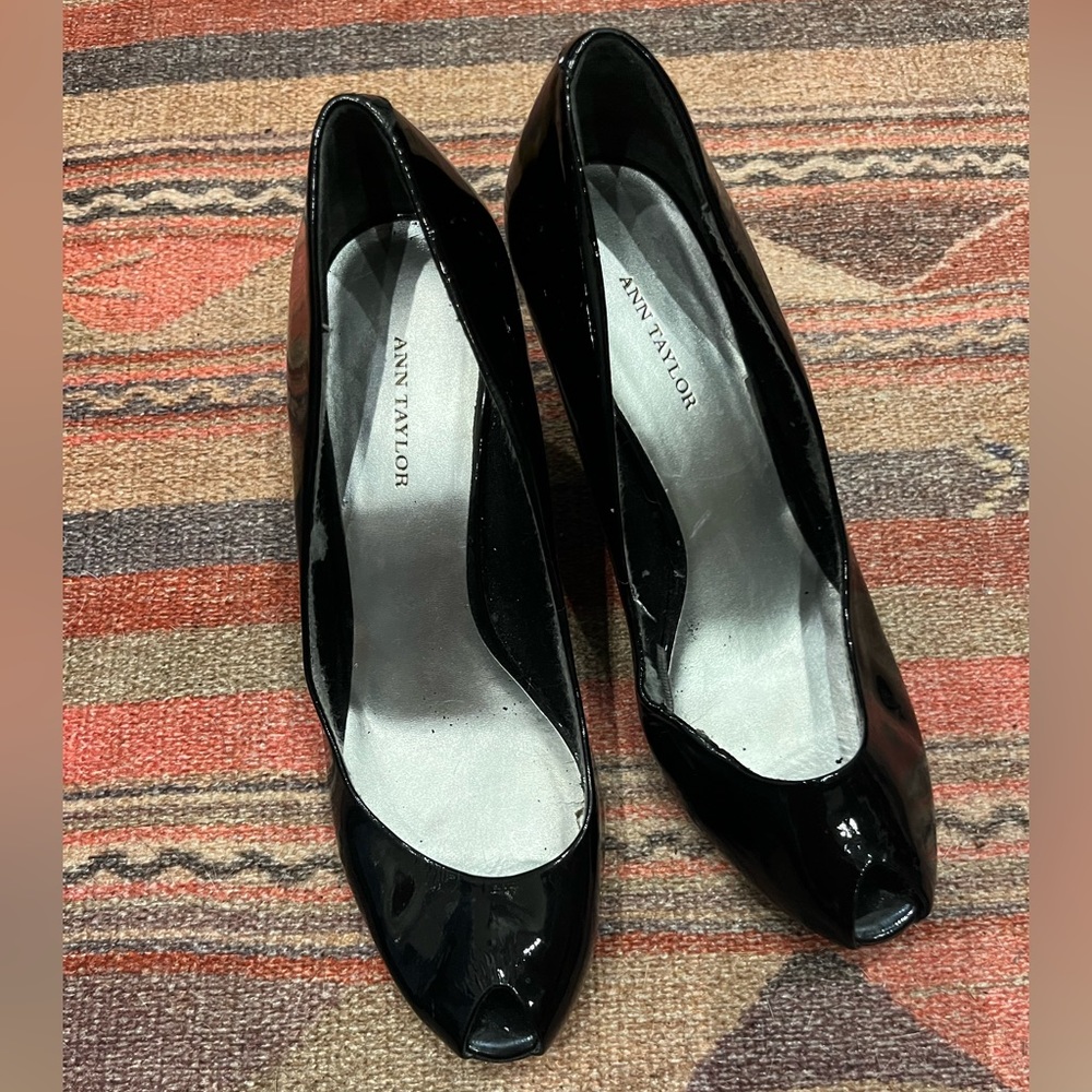 ann taylor black heels 🖤